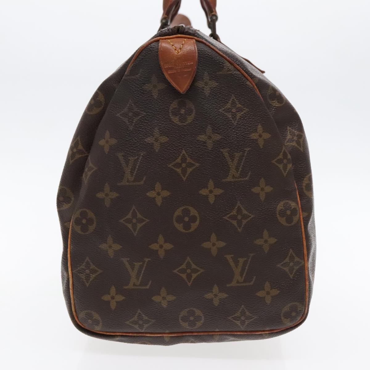 LOUIS VUITTON Monogram Speedy 35 Hand Bag M41524 LV 95541