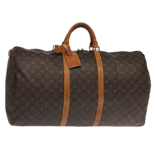 LOUIS VUITTON Monogram Keepall 60 Boston Bag M41422 LV 95583