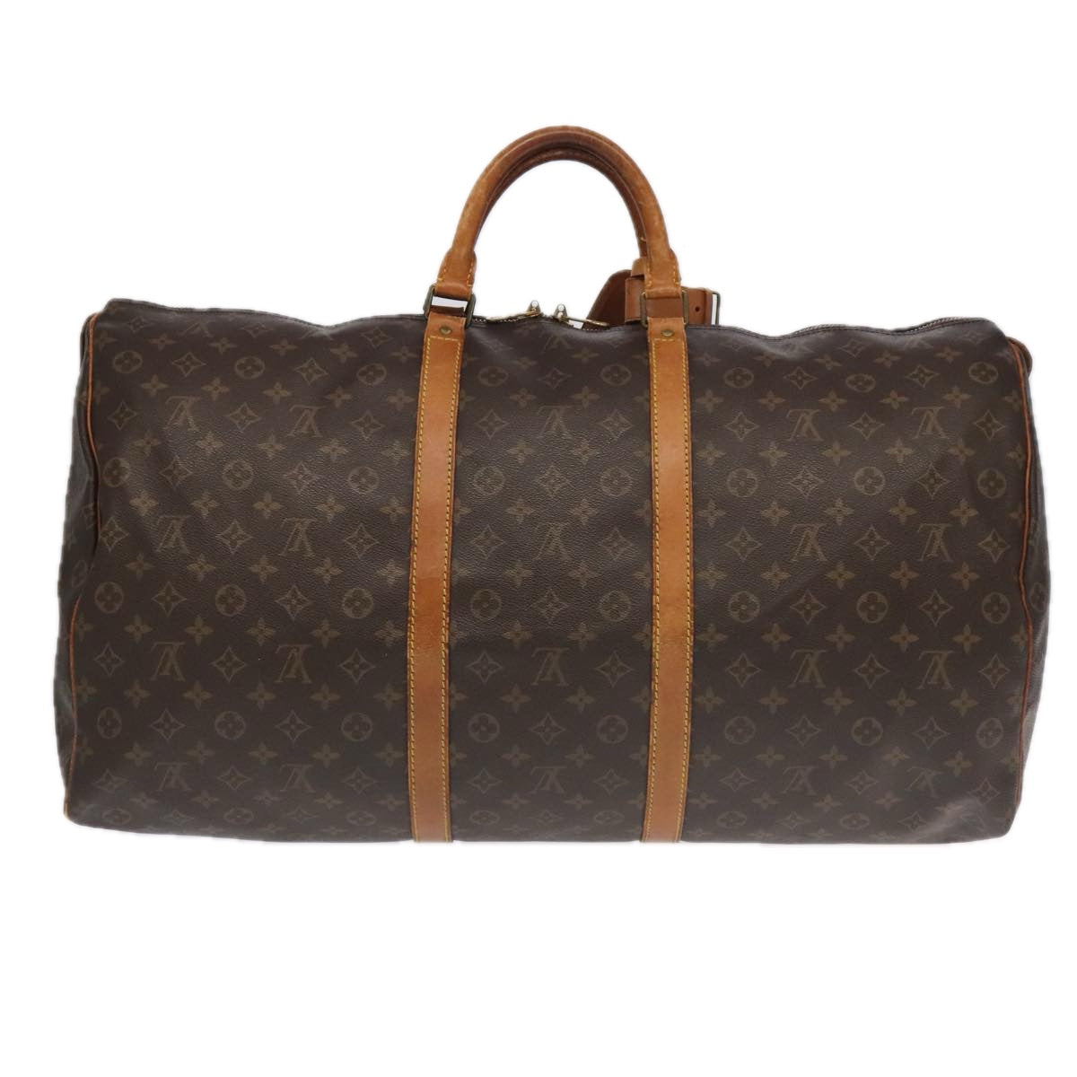 LOUIS VUITTON Monogram Keepall 60 Boston Bag M41422 LV 95583