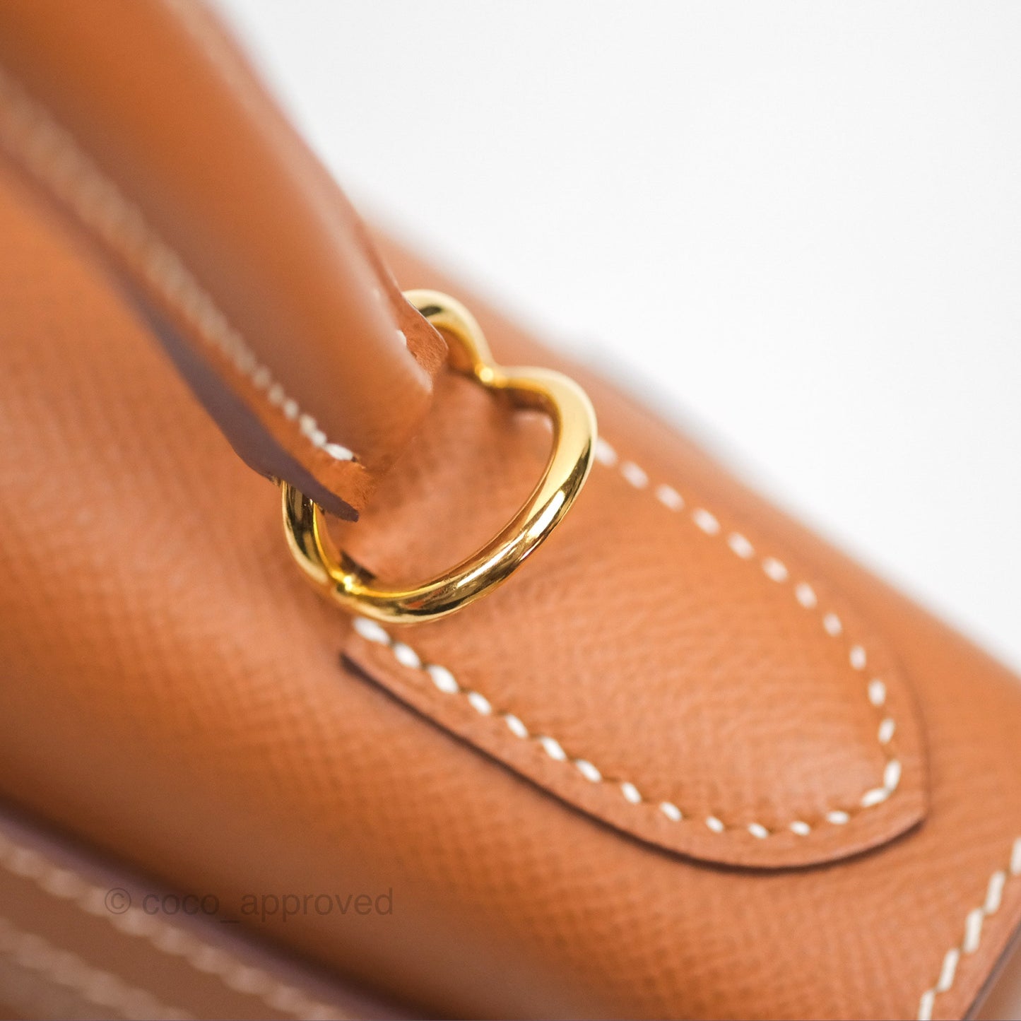Hermès Kelly Sellier 28 Gold 37 Epsom Gold Hardware