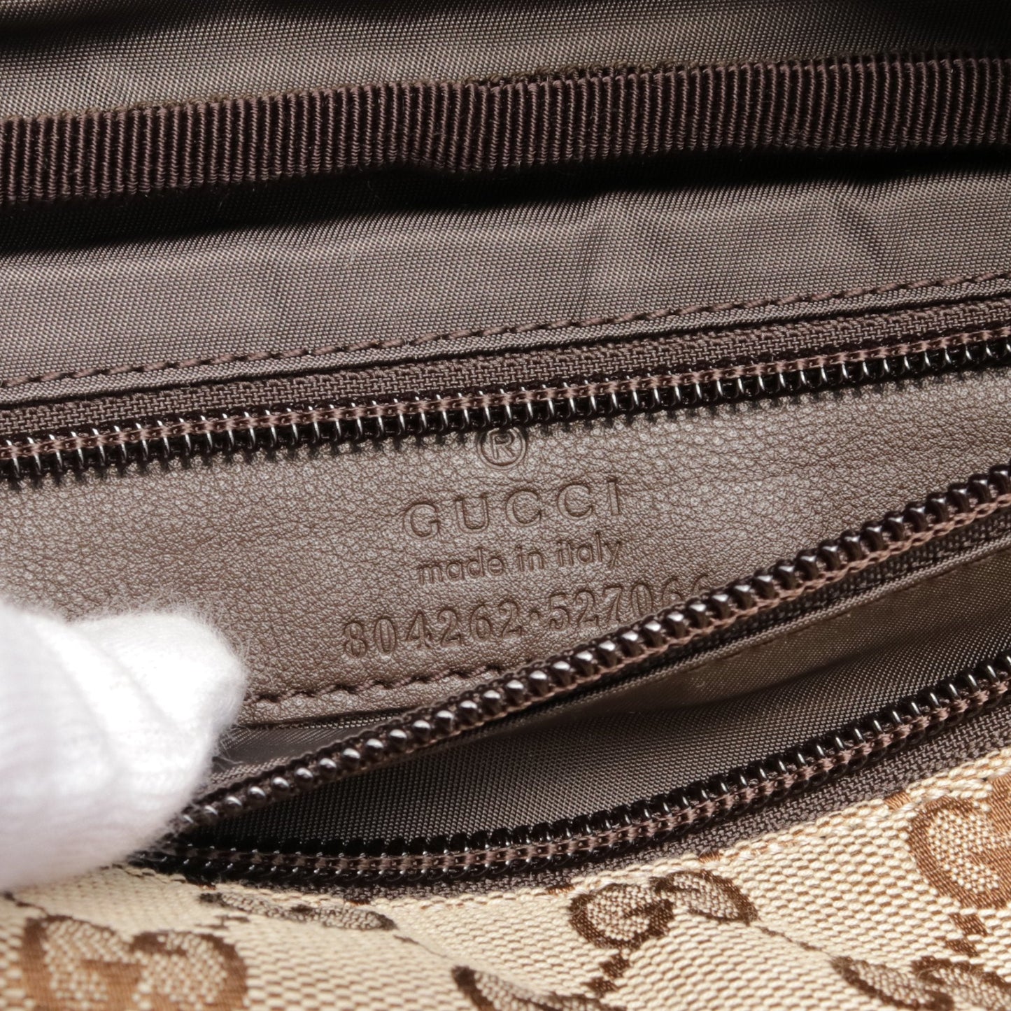 Luxury Gucci Trending 2025 GG canvas Small Belt bag Waist bag Body bag Canvas Beige Brown