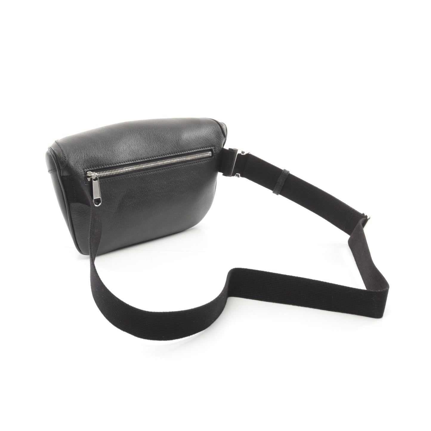 Luxury Gucci Trending 2025 GG Supreme Small Belt bag Waist bag Body bag PVC Leather Black