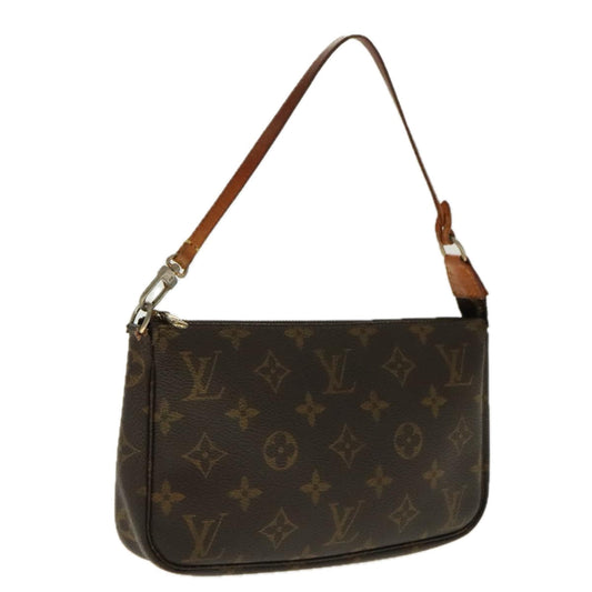 LOUIS VUITTON Monogram Pochette Accessoires Pouch M51980 LV 95613