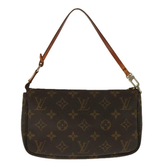 LOUIS VUITTON Monogram Pochette Accessoires Pouch M51980 LV 95613