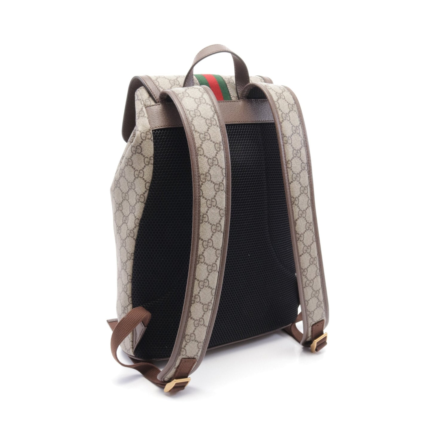 Luxury Gucci Trending 2025 Ophidia GG Supreme Backpack Rucksack PVC Beige Multicolor