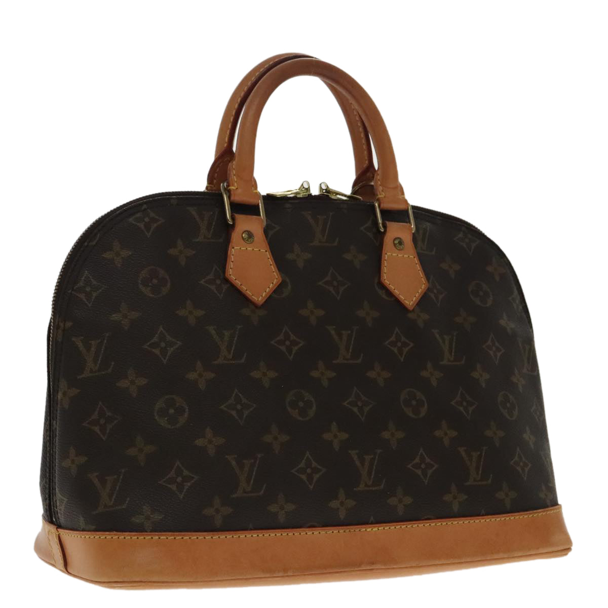 LOUIS VUITTON Monogram Alma Hand Bag M51130 LV 95614