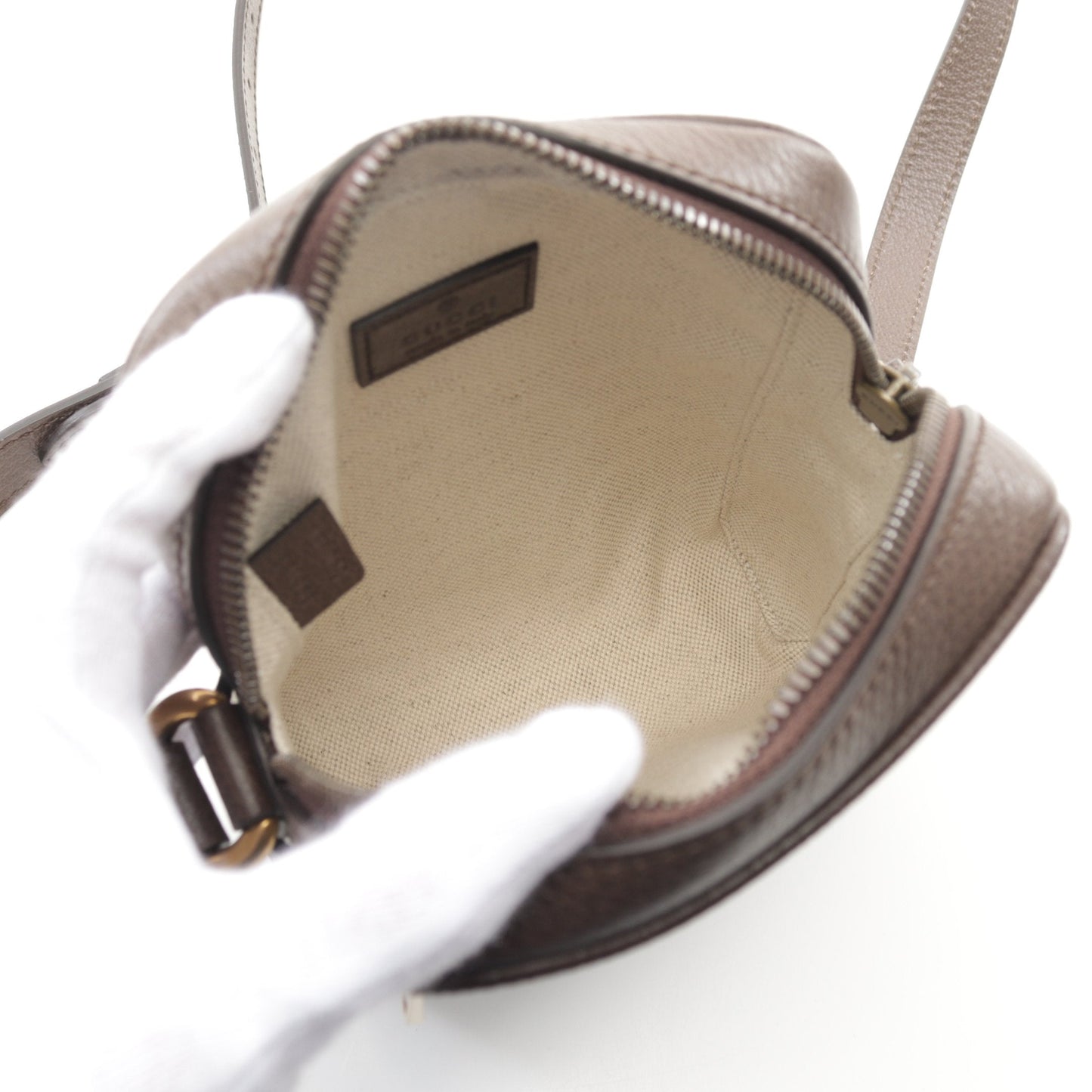 Luxury Gucci Trending 2025 Ophidia GG Supreme Shoulder bag PVC Leather Beige Dark brown Multicolor