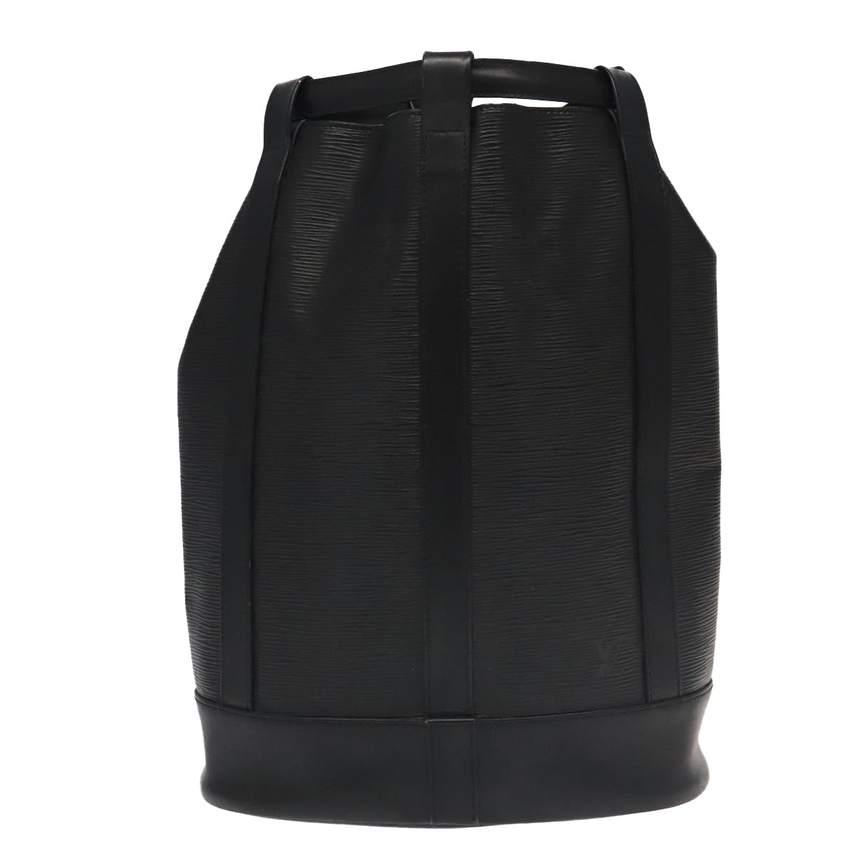 LOUIS VUITTON Epi Randonnee PM Shoulder Bag Black M52352 LV 95619