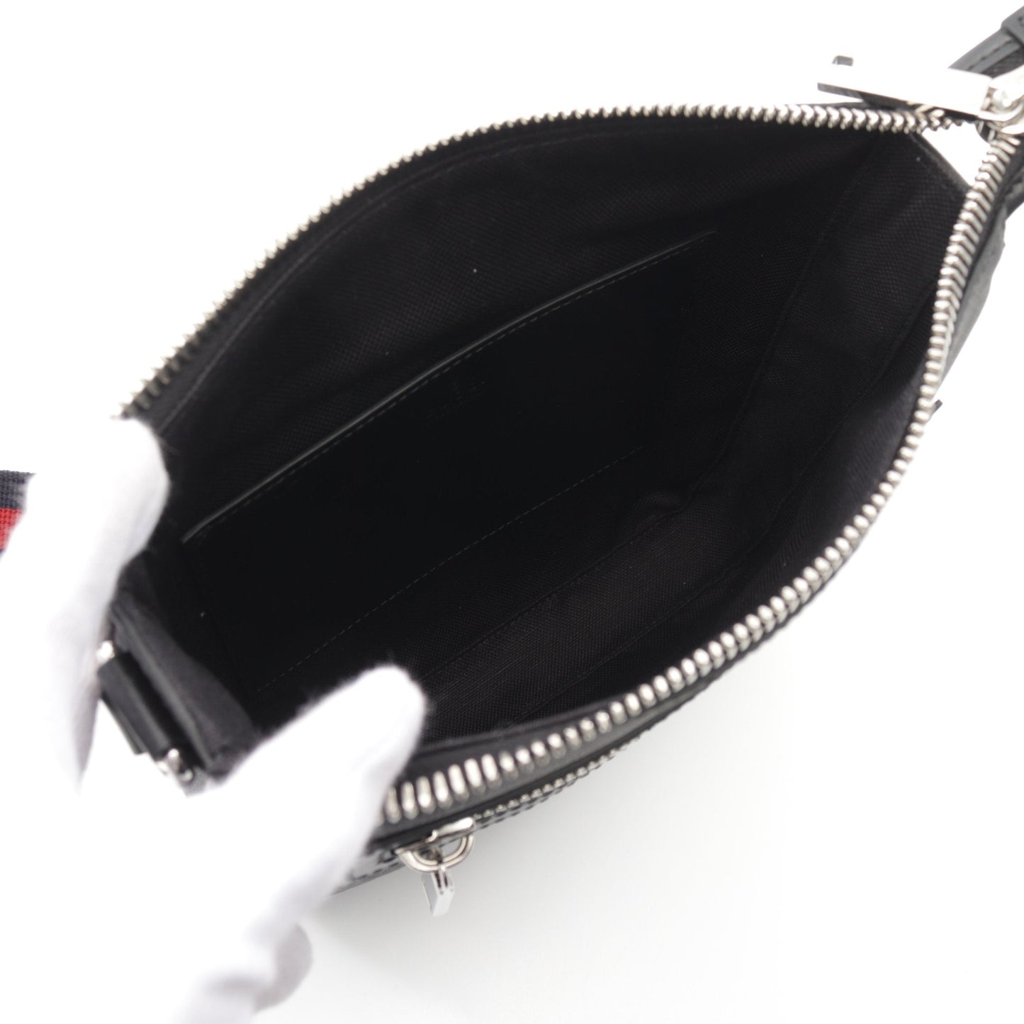 Luxury Gucci Trending 2025 GG Supreme Small Shoulder bag PVC Leather Black