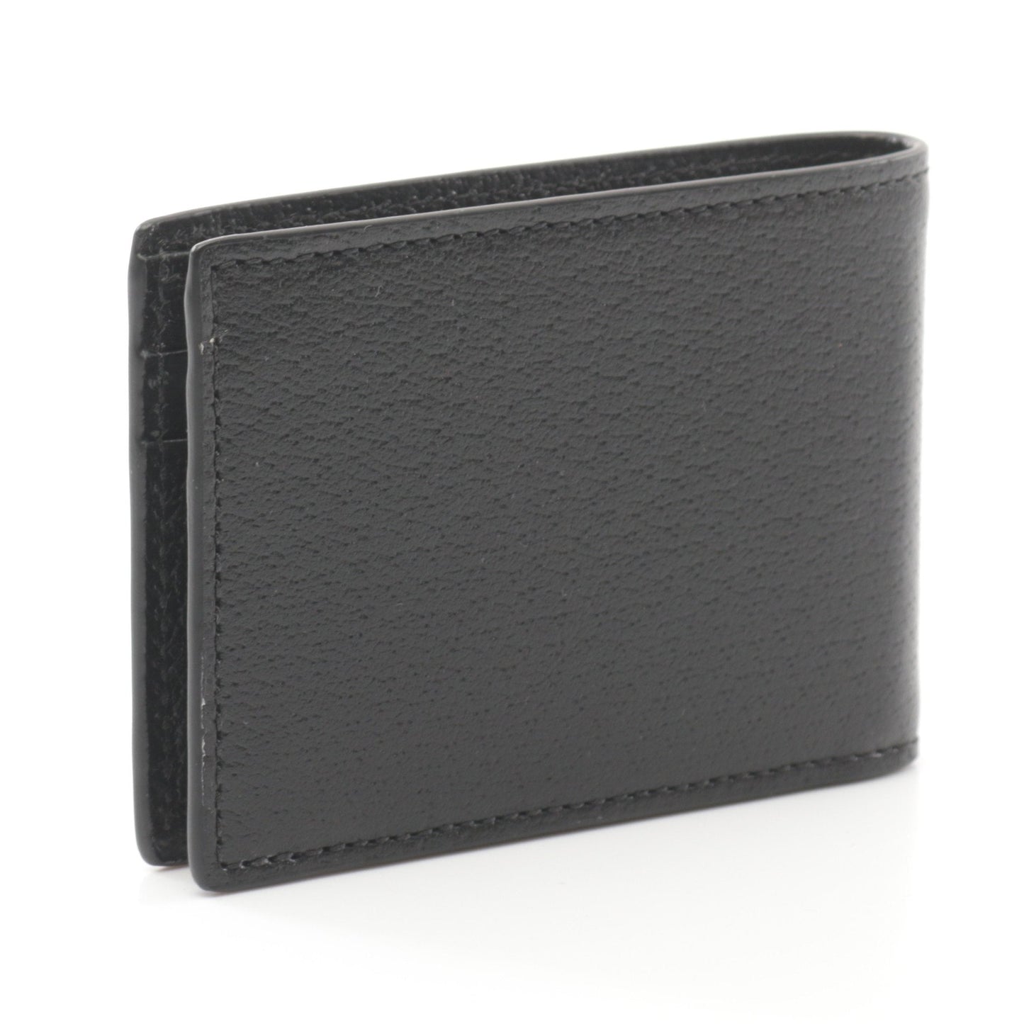 Luxury Gucci Trending 2025 GG Marmont Bi-fold wallet Leather Black