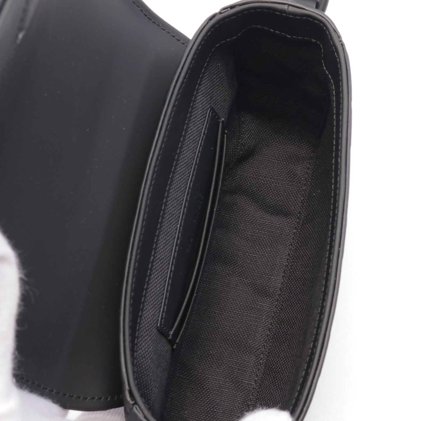 Luxury Gucci Trending 2025 GG Rubber Effect Super mini bag Shoulder bag Rubber Black