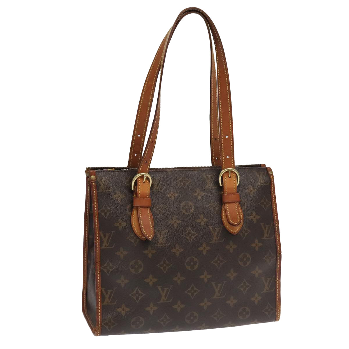 LOUIS VUITTON Monogram Popincourt Haut Hand Bag M40007 LV 95630
