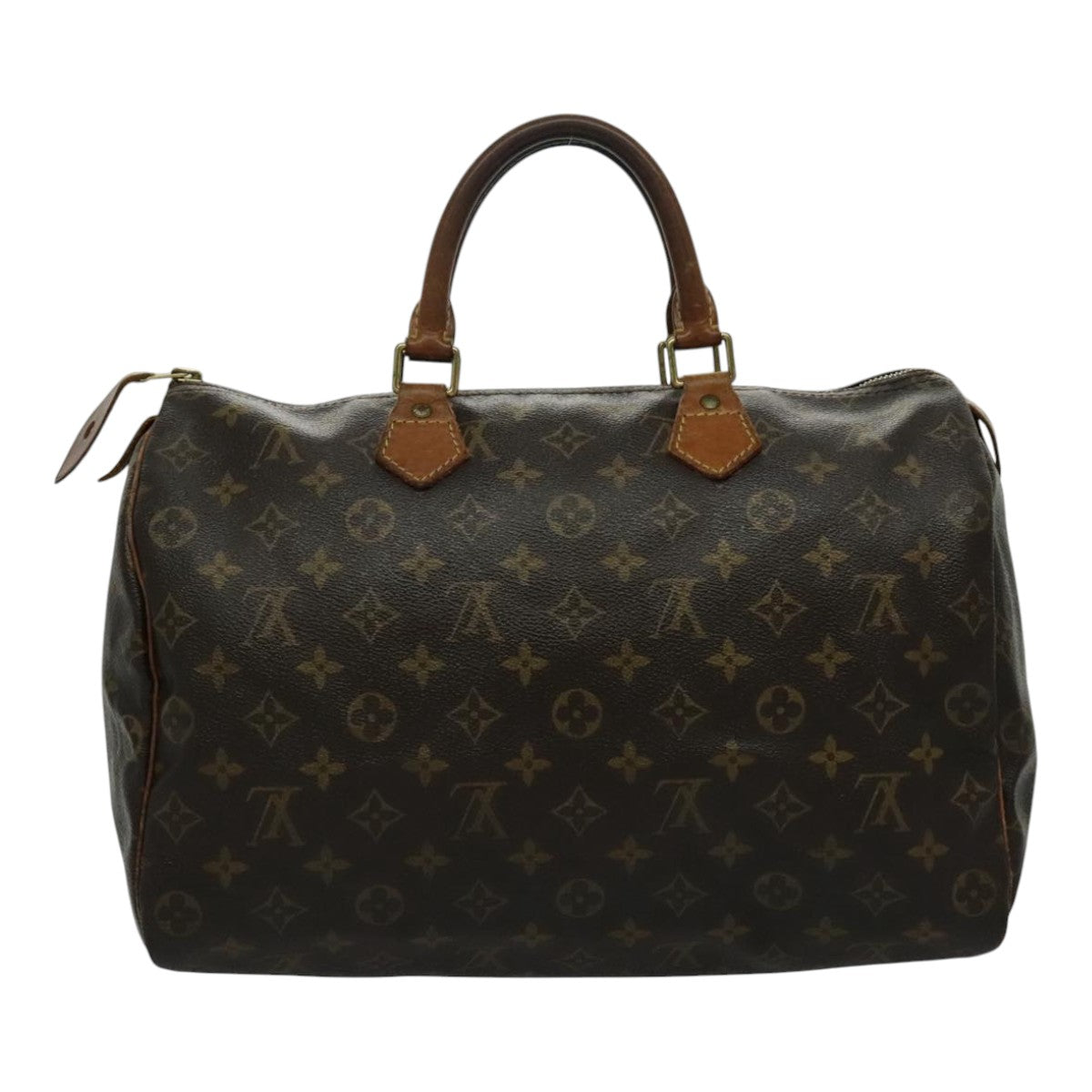 LOUIS VUITTON Monogram Speedy 35 Hand Bag M41524 LV 95633