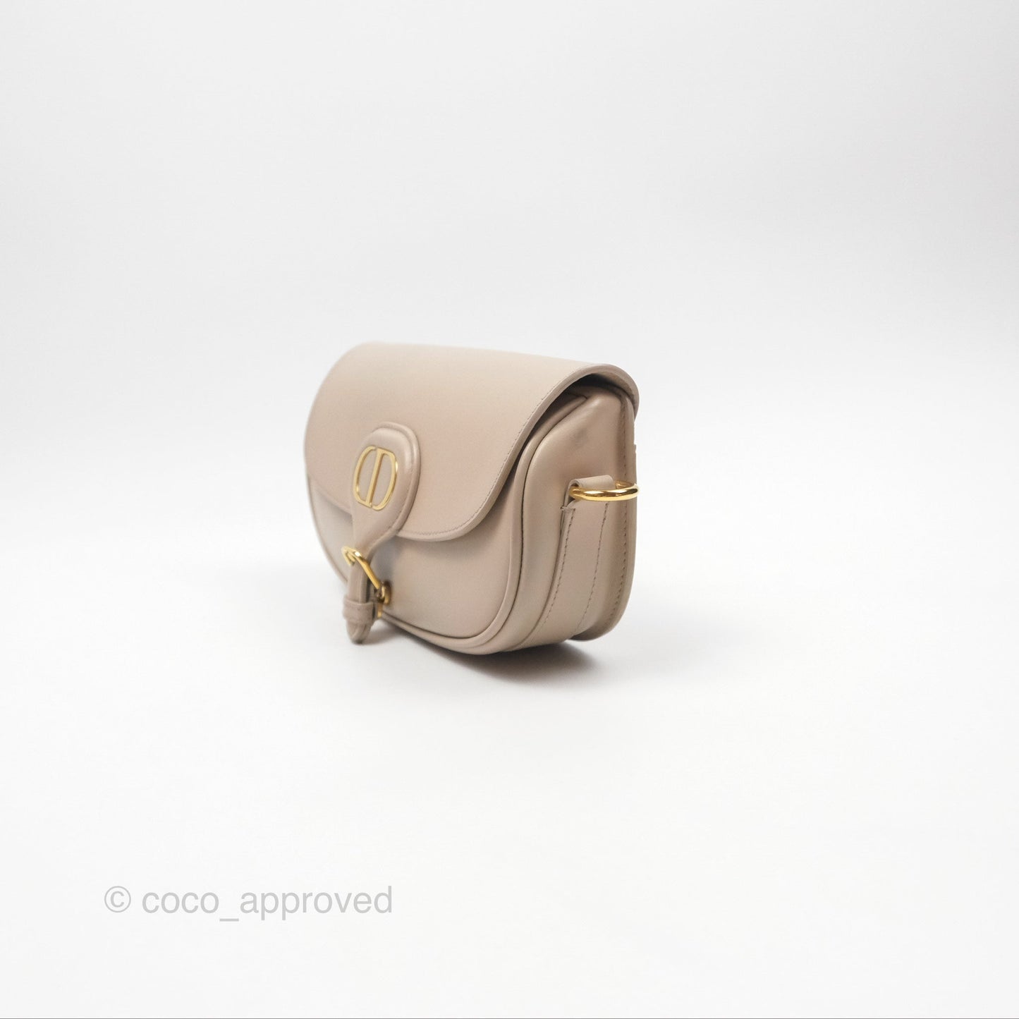 Christian Dior Bobby East-West Bag Calfskin Beige