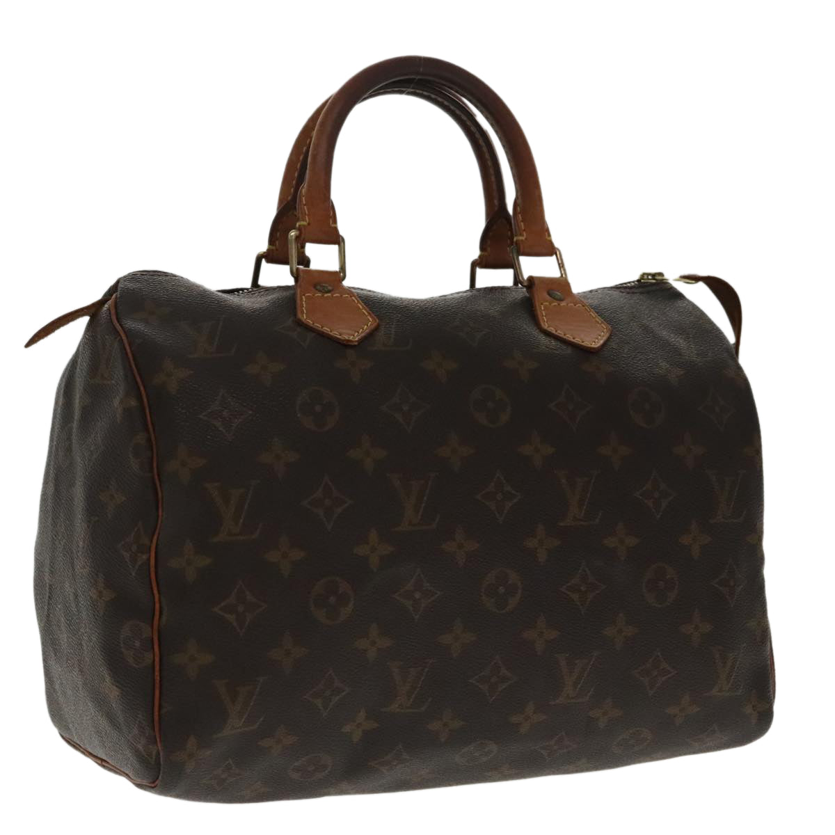 LOUIS VUITTON Monogram Speedy 30 Hand Bag M41526 LV 95666
