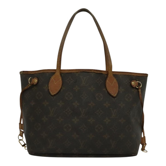 LOUIS VUITTON Monogram Neverfull PM Tote Bag M40155 LV 95667