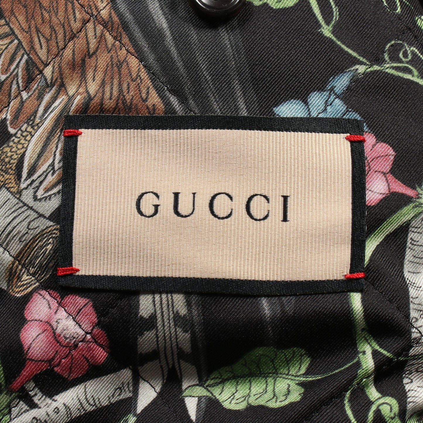 Luxury Gucci Trending 2025 Denim Jacket Bee embroidery Cotton Blue Studs