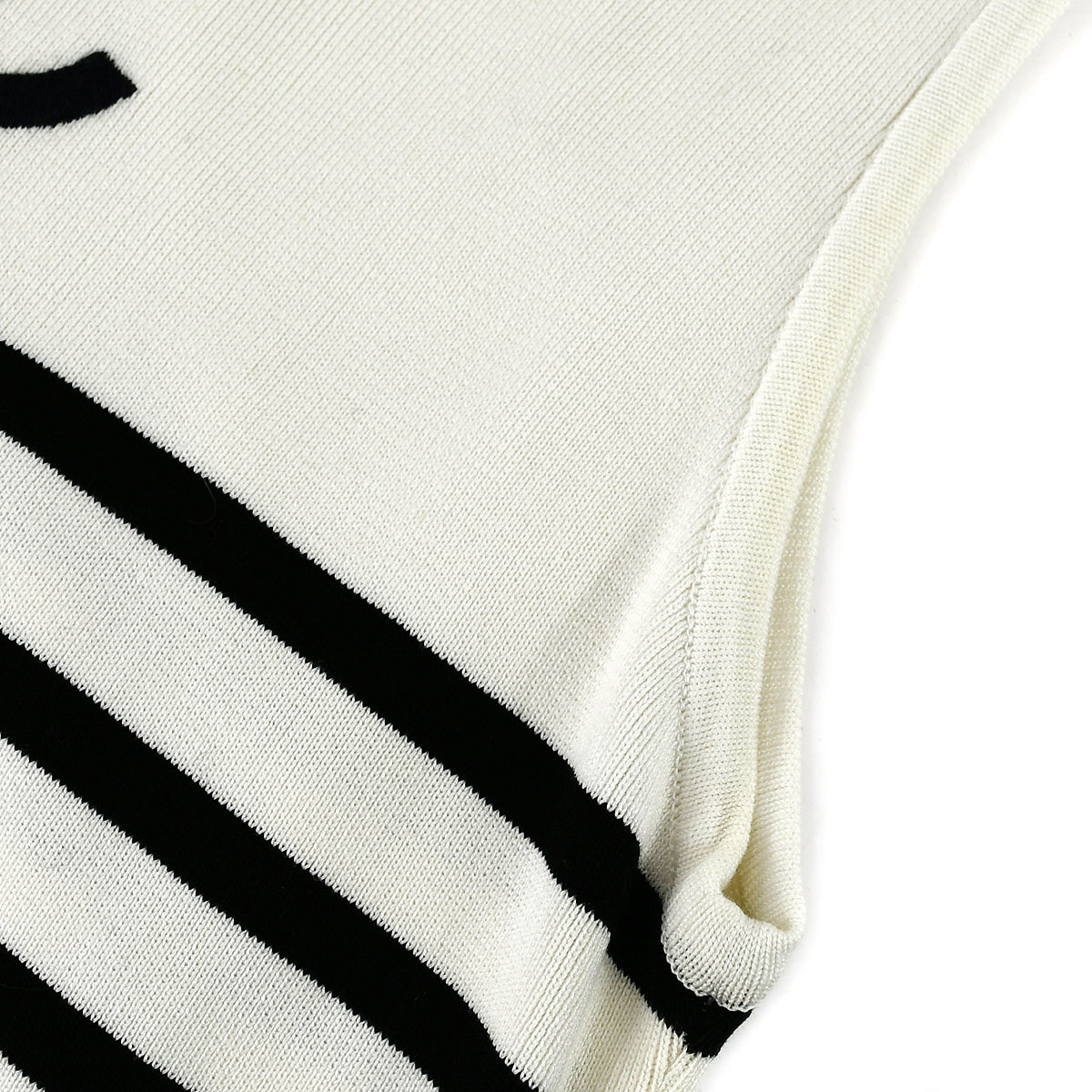 Luxury Chanel CC striped dress #40