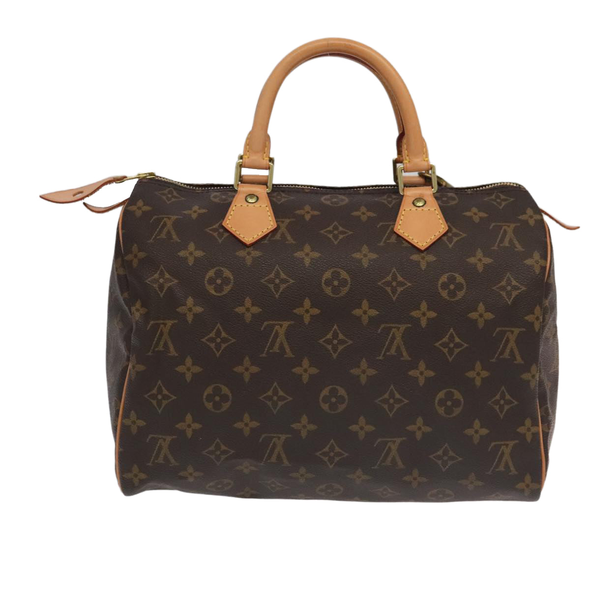 LOUIS VUITTON Monogram Speedy 30 Hand Bag M41526 LV 95686A