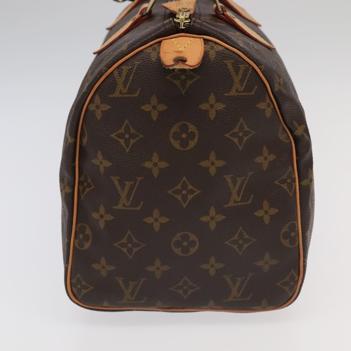 LOUIS VUITTON Monogram Speedy 30 Hand Bag M41526 LV 95686A