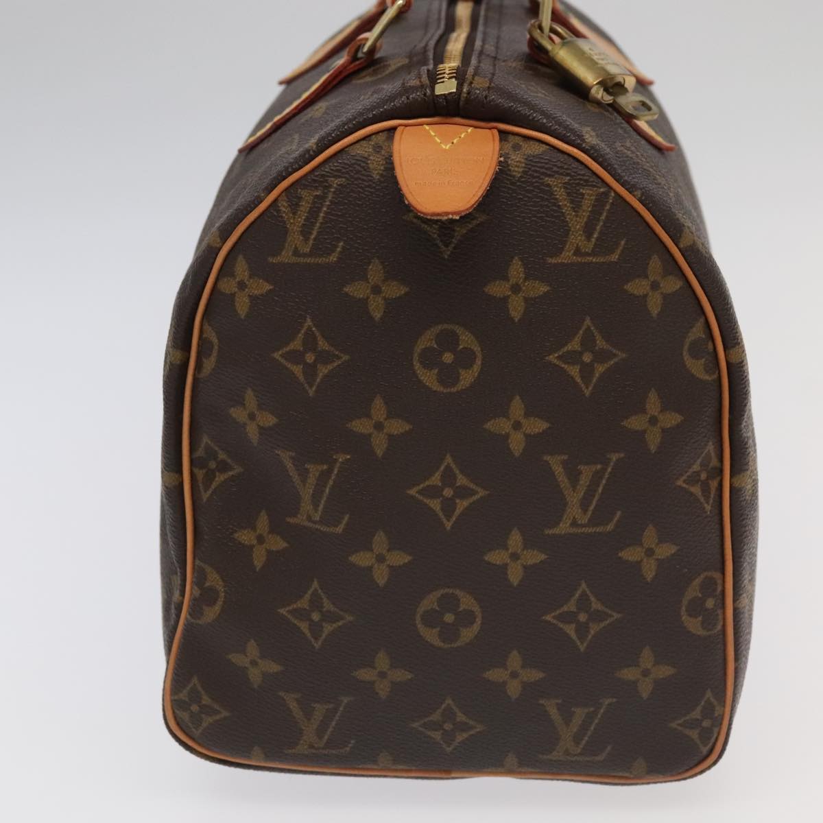 LOUIS VUITTON Monogram Speedy 30 Hand Bag M41526 LV 95686A