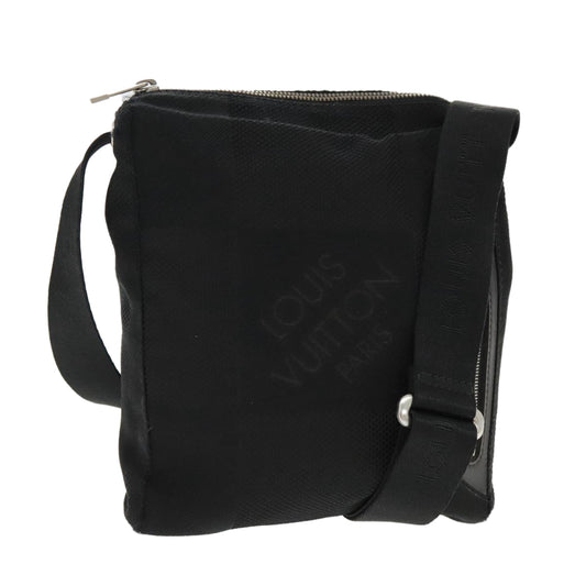 LOUIS VUITTON Damier Geant Sitadan PM Shoulder Bag Noir M93044 LV 95696