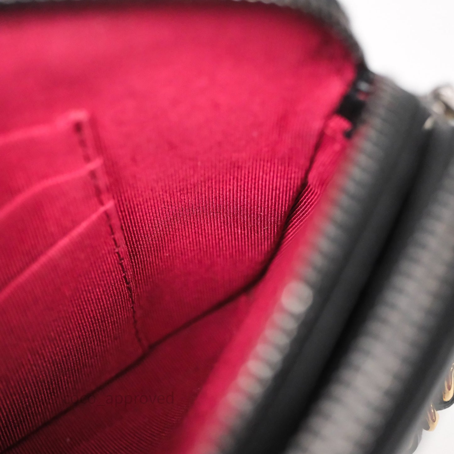 Chanel Gabrielle Clutch With Chain Aged Calfskin Black Mixed Hardware