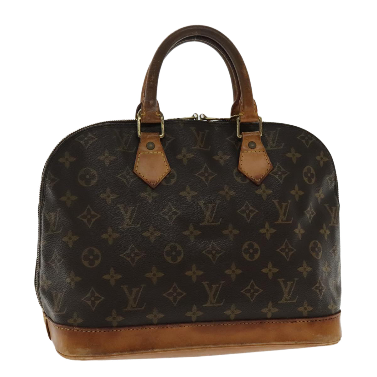 LOUIS VUITTON Monogram Alma Hand Bag M51130 LV 95704