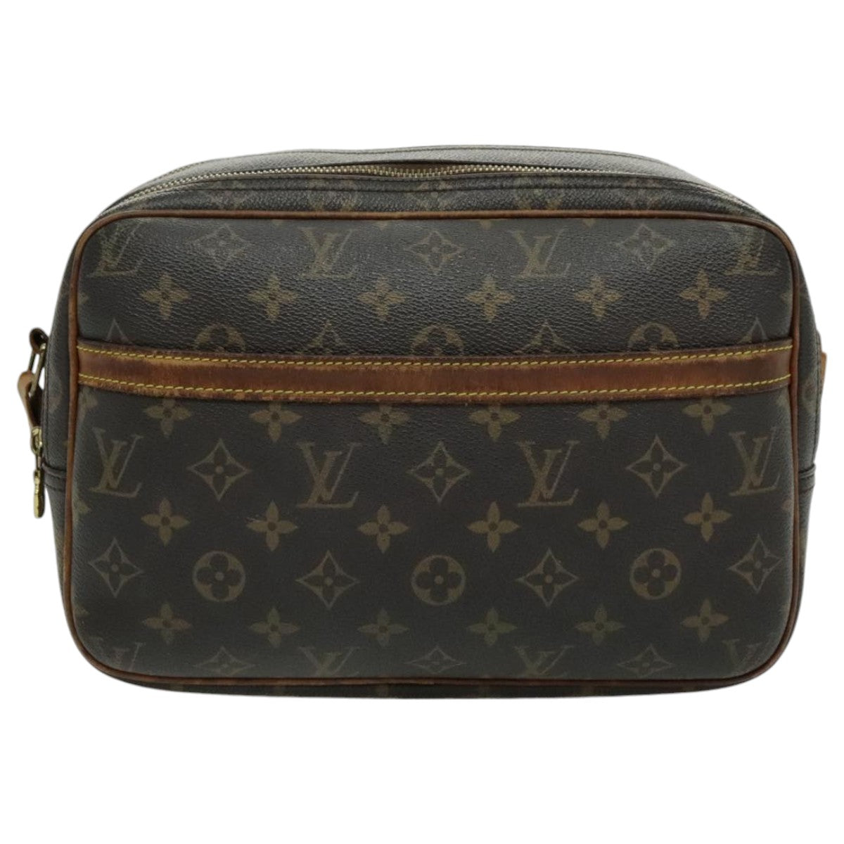 LOUIS VUITTON Monogram Reporter PM Shoulder Bag M45254 LV 95709