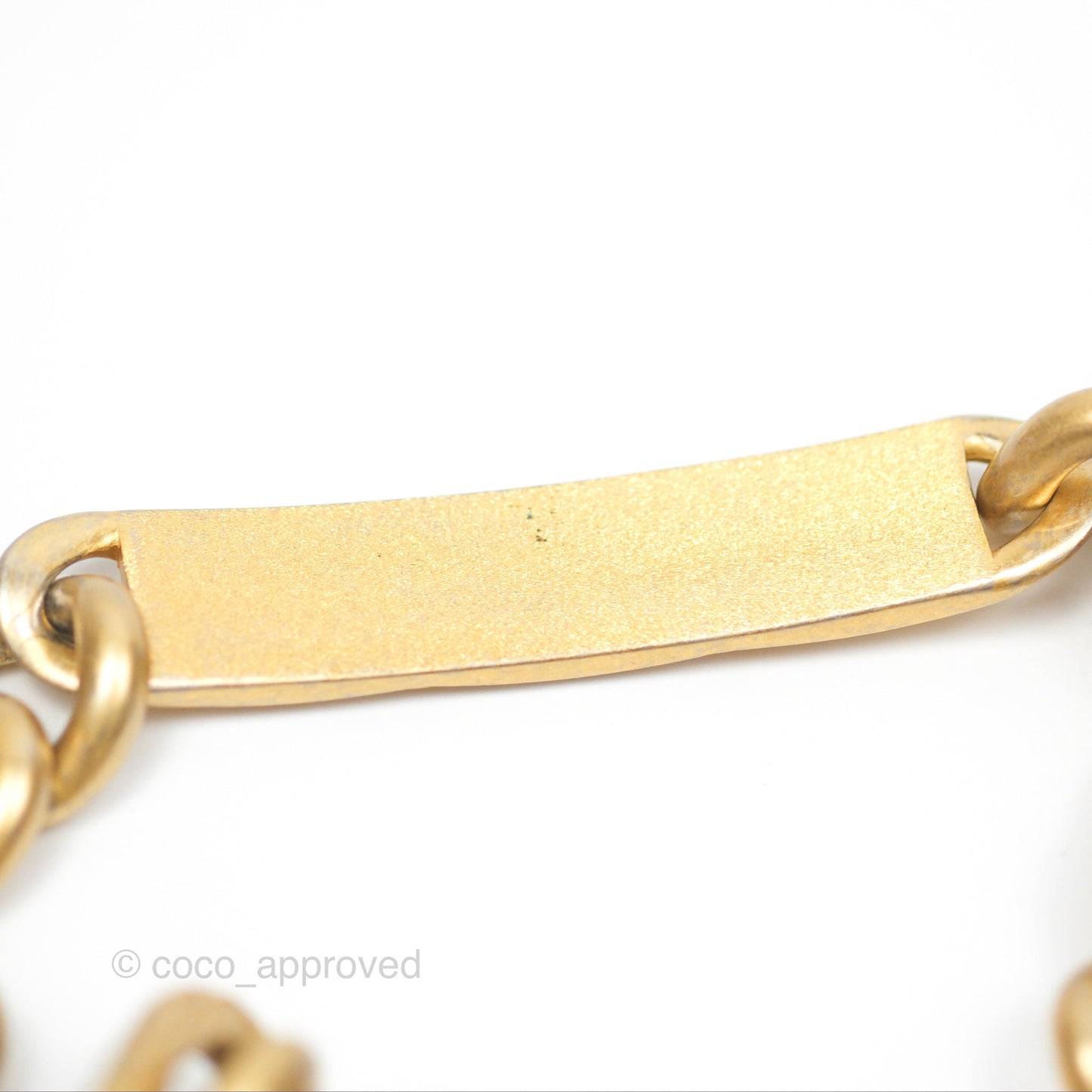 Chanel Bracelet On Chain Flap Bag Flat Quilted Black Caviar Aged Gold Hardware