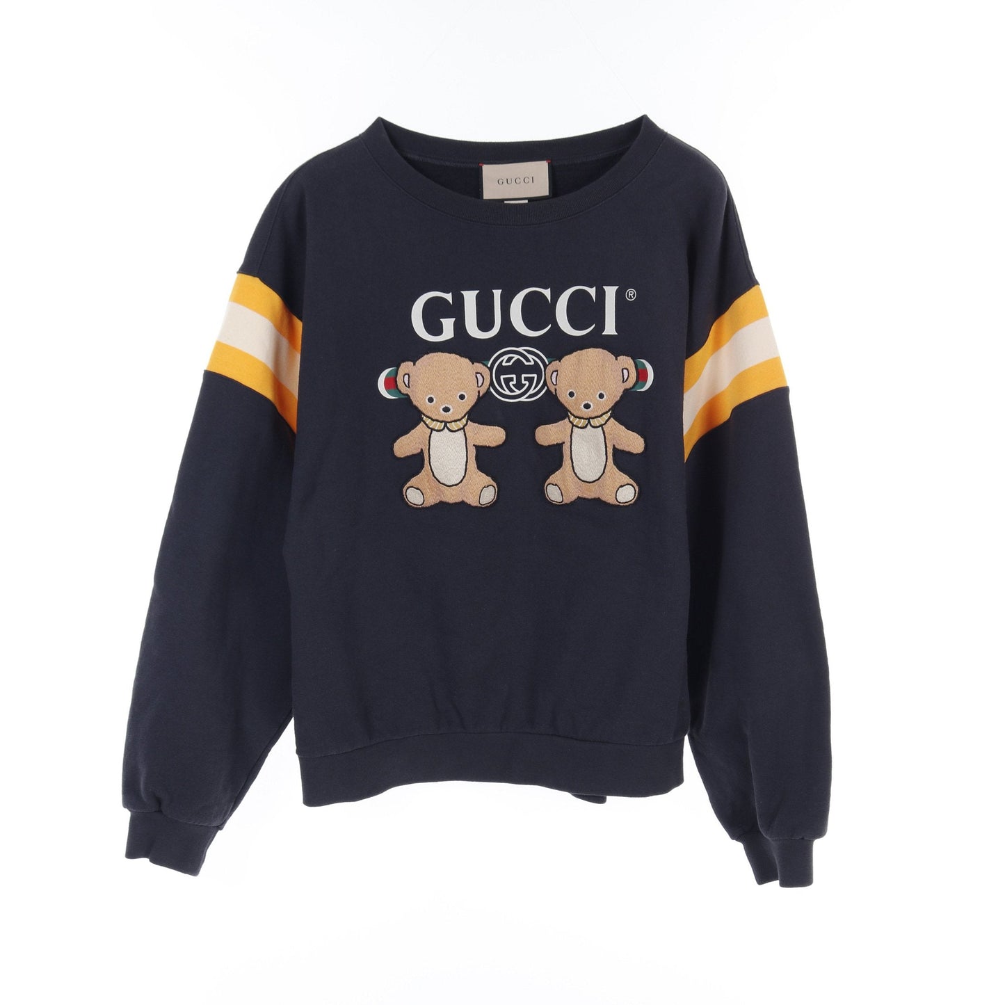 Luxury Gucci Trending 2025 Teddy bear Sweatshirt Sweatshirt Cotton Dark navy Multicolor