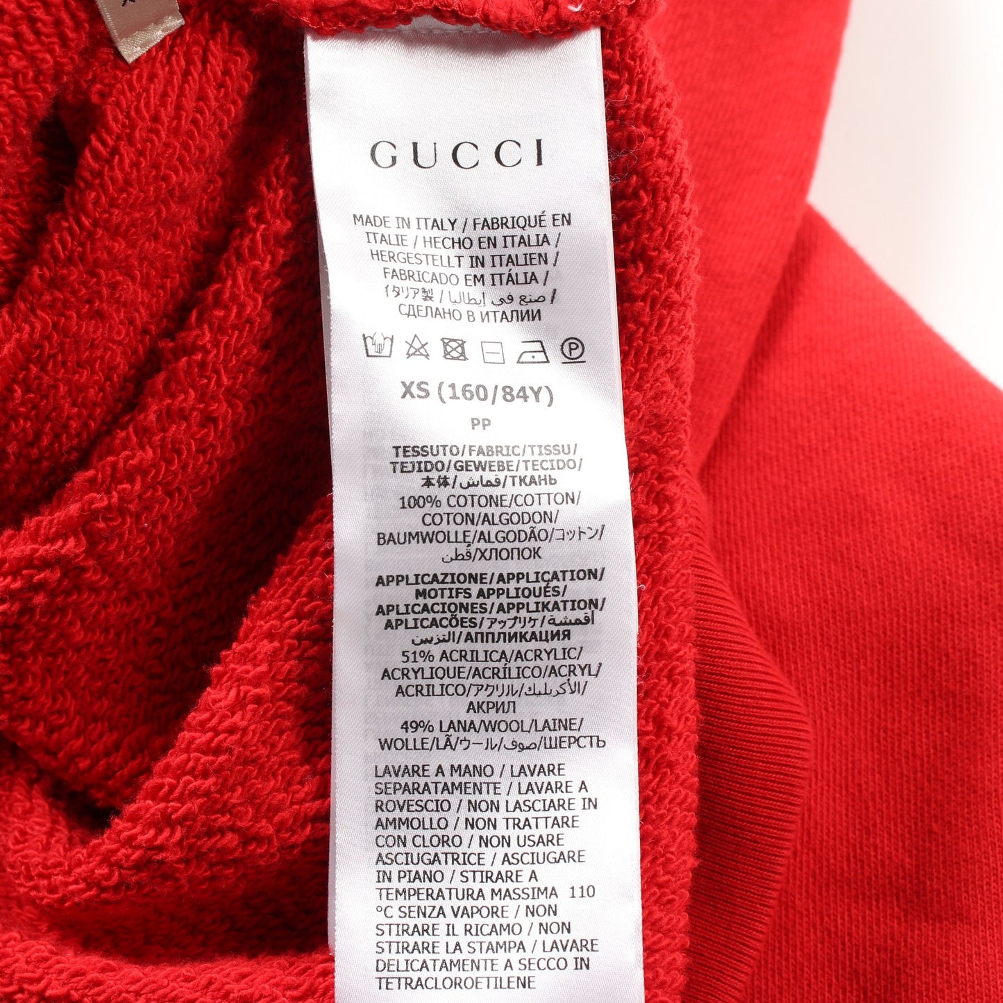 Luxury Gucci Trending 2025 Teddy bear Pullover hoodie Cotton Red Multicolor