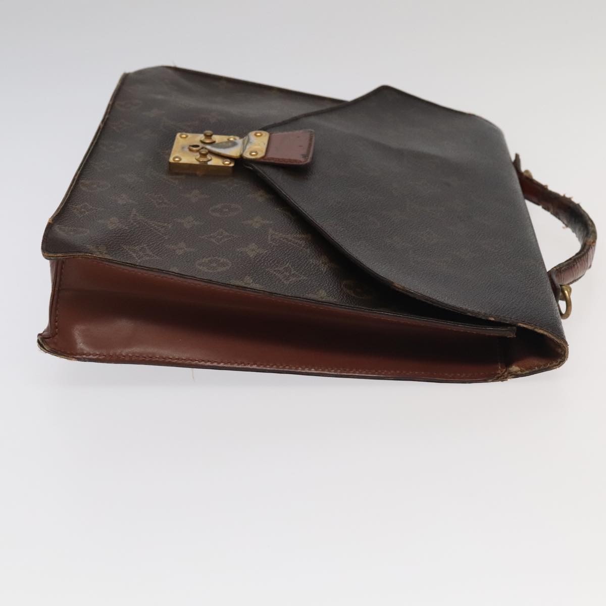 LOUIS VUITTON Monogram Porte Documents Bandouliere Bag M53338 LV 95725