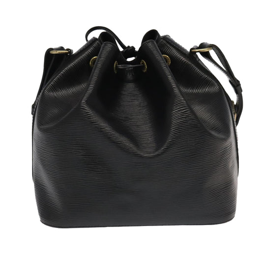 LOUIS VUITTON Epi Petit Noe Shoulder Bag Black M44102 LV 95741