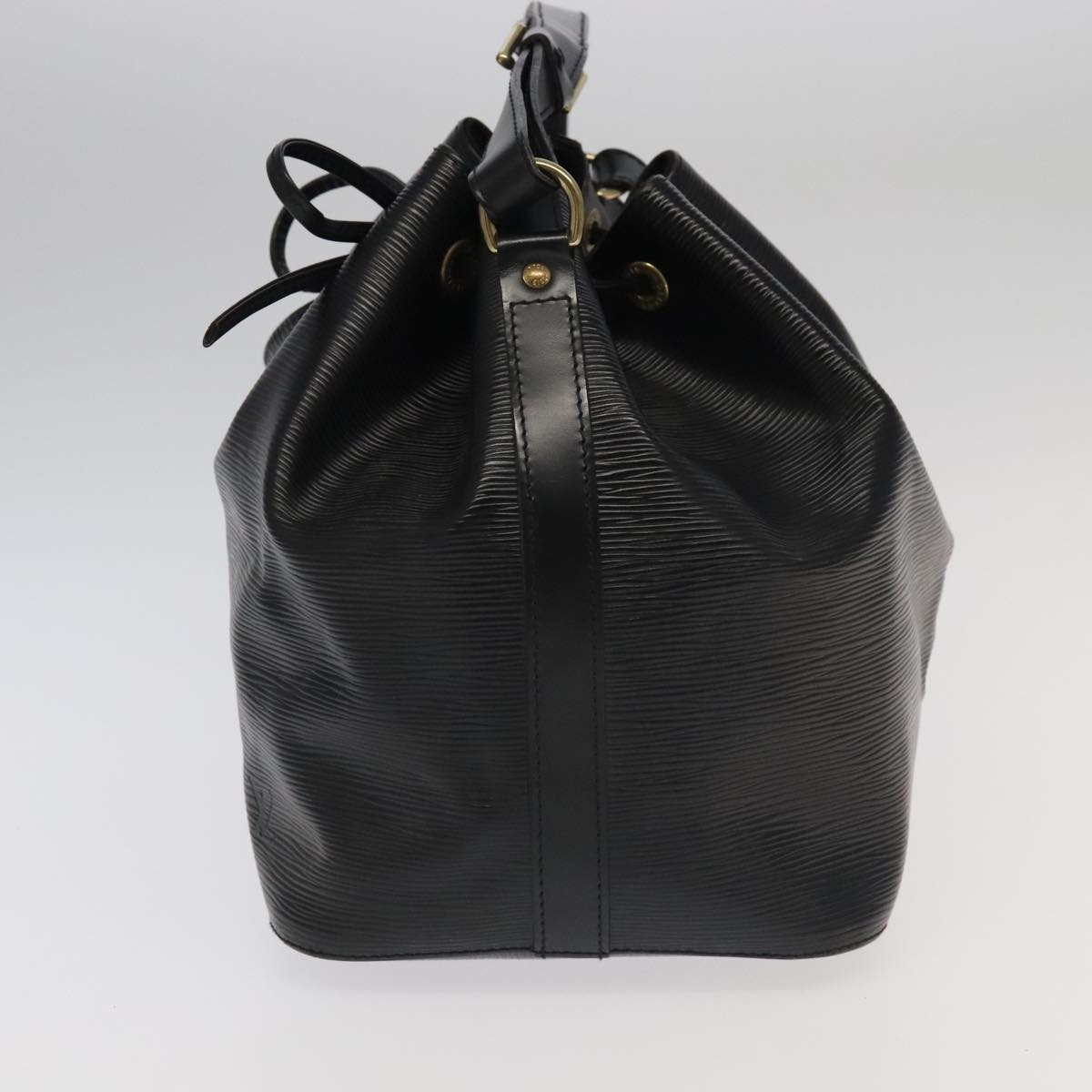 LOUIS VUITTON Epi Petit Noe Shoulder Bag Black M44102 LV 95741