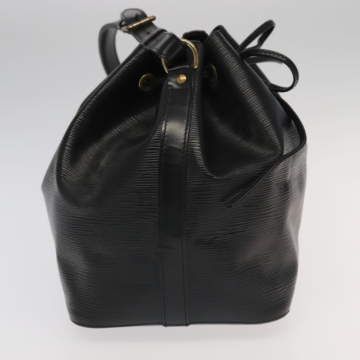 LOUIS VUITTON Epi Petit Noe Shoulder Bag Black M44102 LV 95741