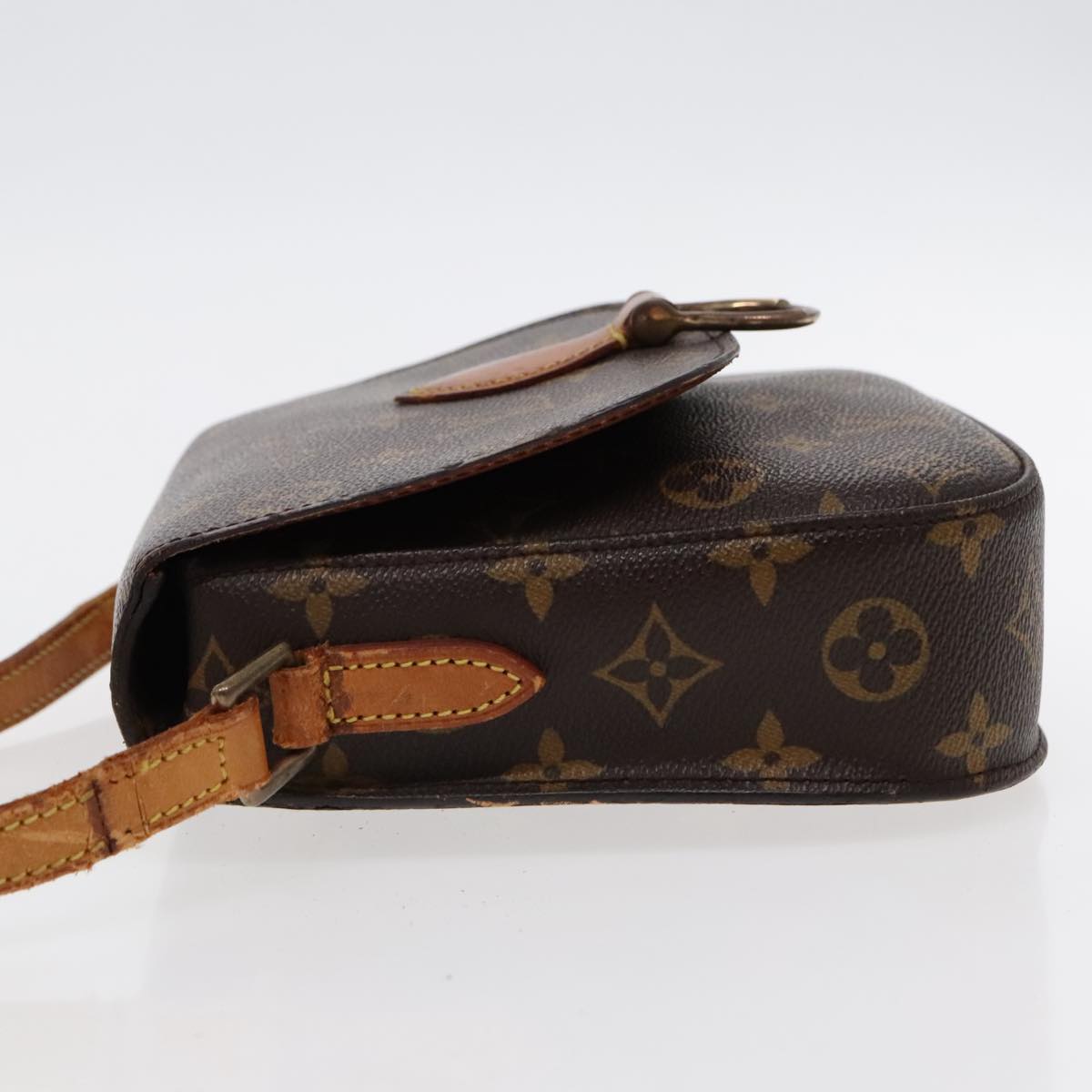 LOUIS VUITTON Monogram Saint Cloud MM Shoulder Bag M51243 LV 95746