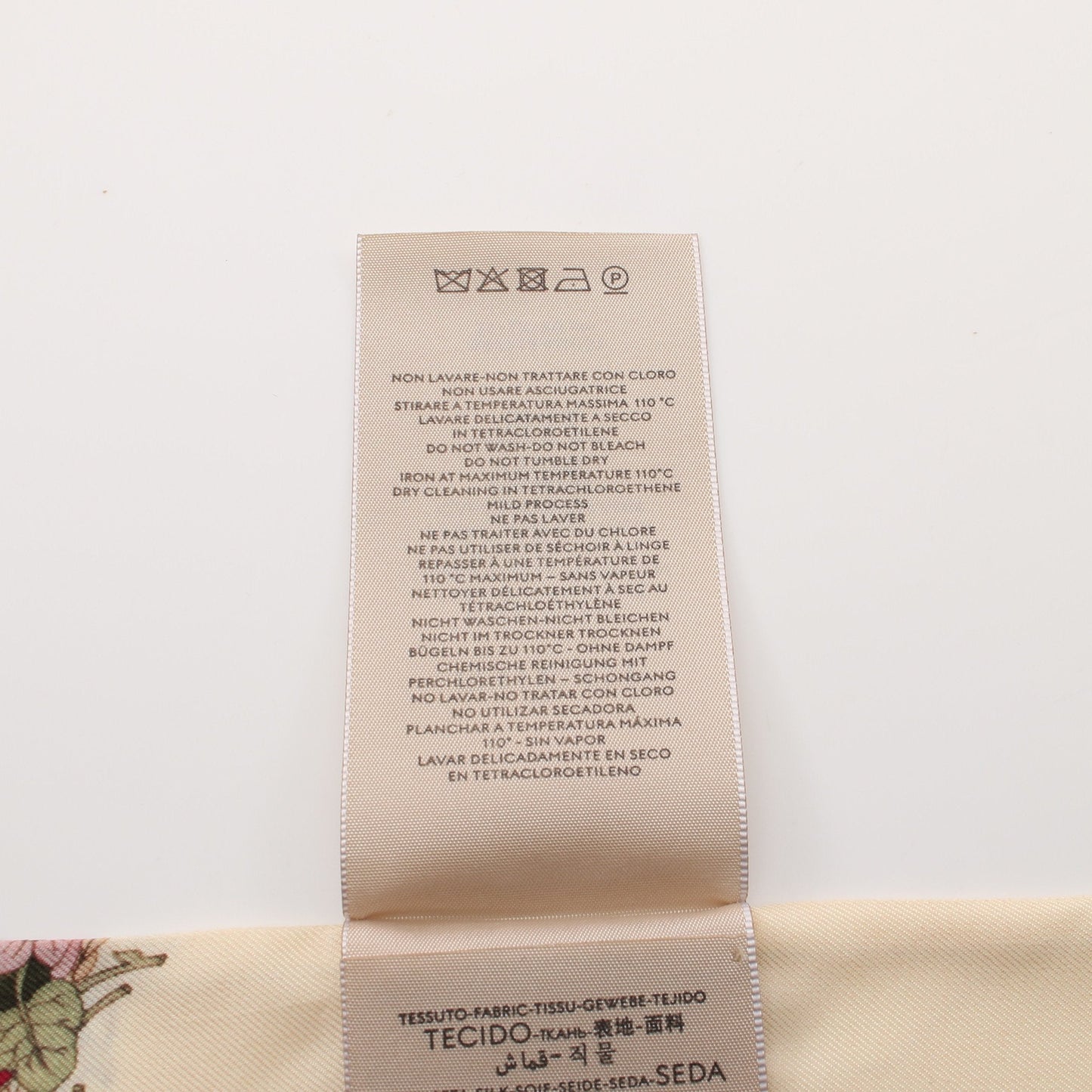 Luxury Gucci Trending 2025 Stall Scarf Floral Silk Bordeaux Off white Multicolor 100th anniversary model 2022SS