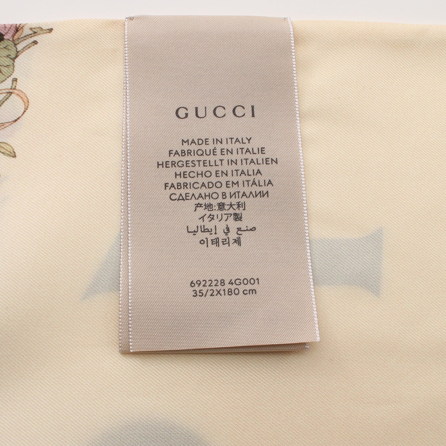 Luxury Gucci Trending 2025 Stall Scarf Floral Silk Bordeaux Off white Multicolor 100th anniversary model 2022SS