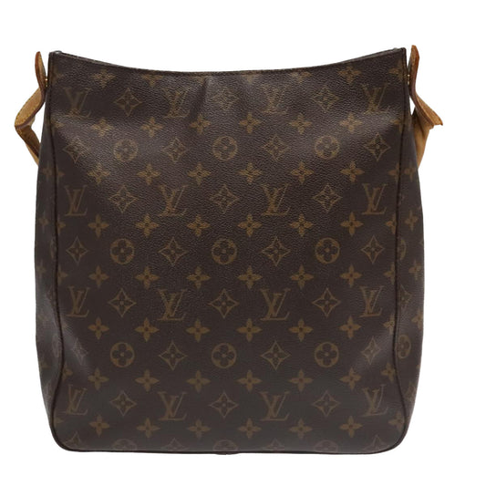 LOUIS VUITTON Monogram Looping GM Shoulder Bag M51145 LV 95755