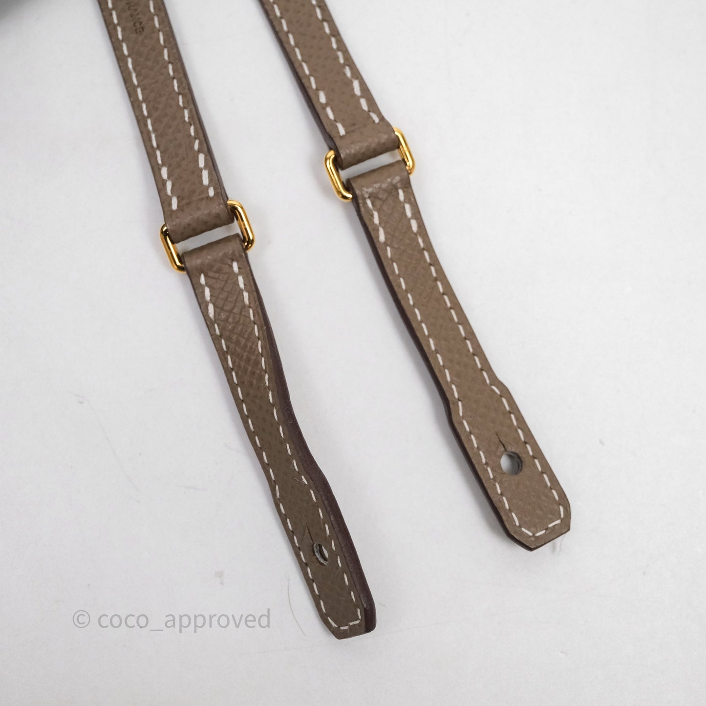 Hermès Kelly To Go Wallet Etoupe 18 Epsom Gold Hardware