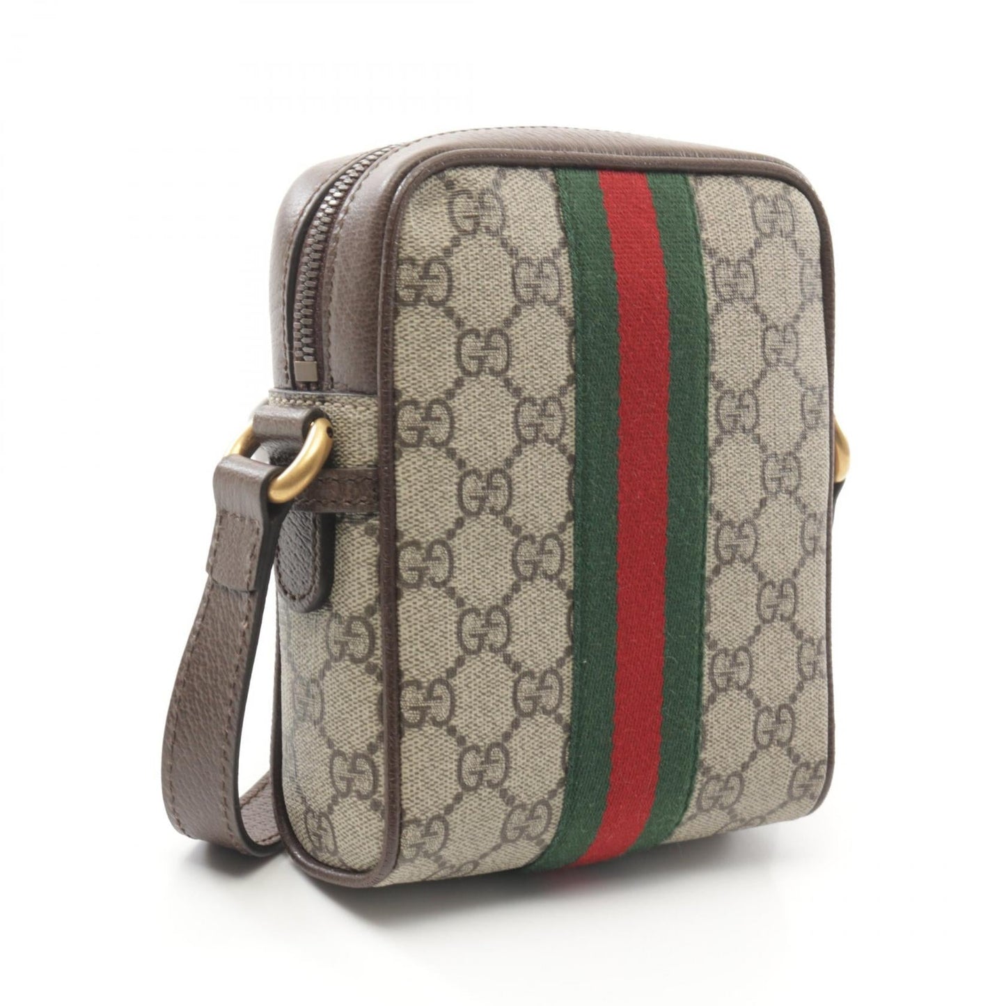 Luxury Gucci Trending 2025 Ophidia GG Supreme Shoulder bag PVC Coated Canvas Leather Beige Brown Multicolor