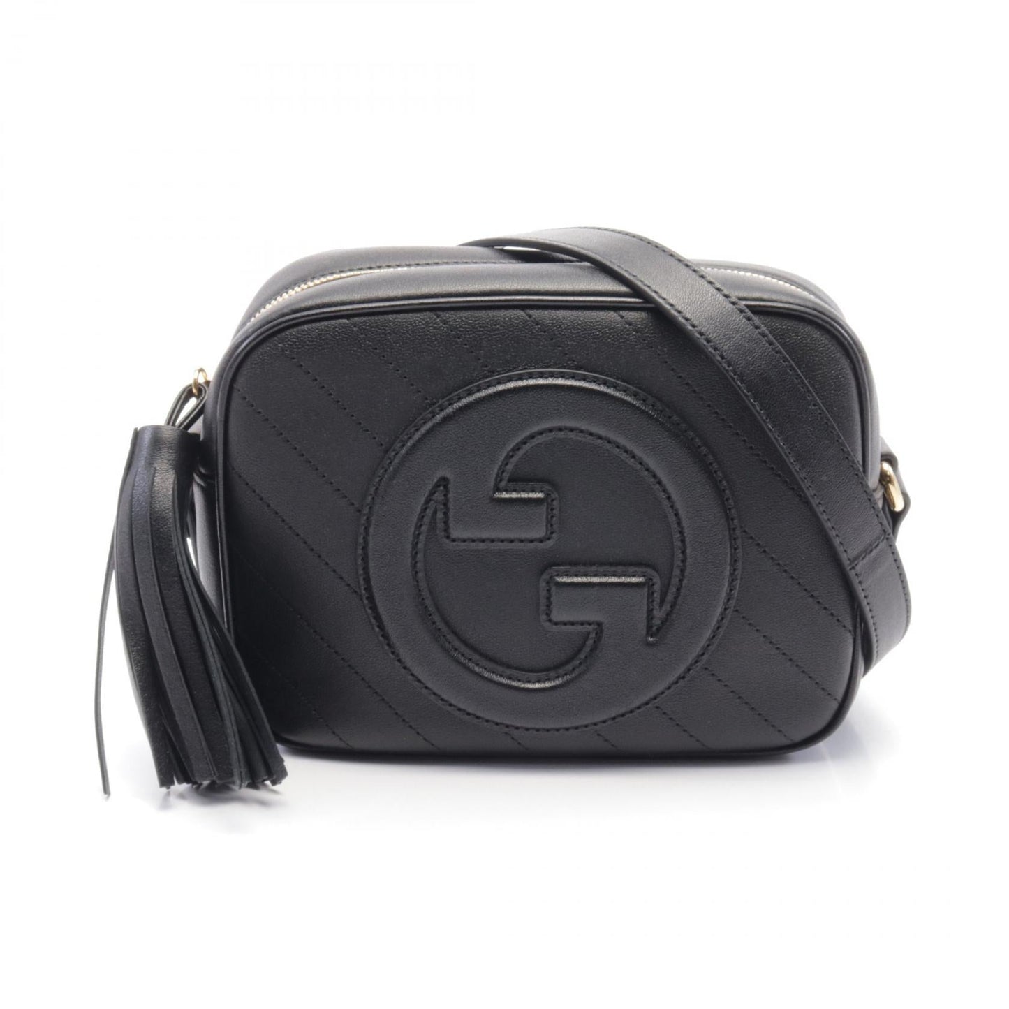 Luxury Gucci Trending 2025 Luxury Gucci Trending 2025 Blondie Shoulder bag Leather Black