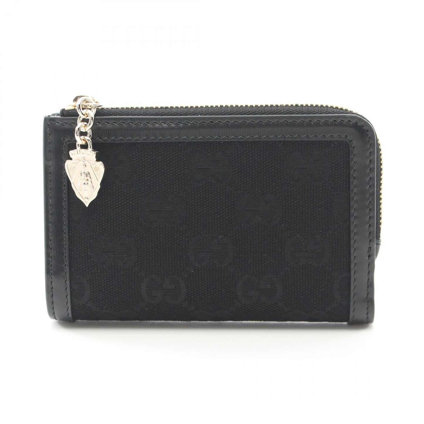 Luxury Gucci Trending 2025 GG canvas Bi-fold wallet Canvas Leather Black
