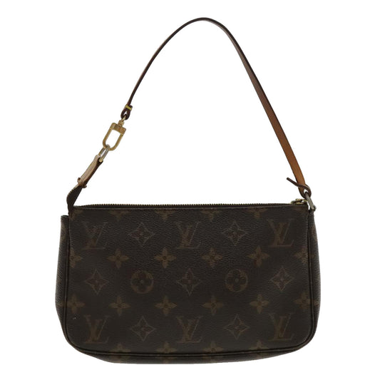 LOUIS VUITTON Monogram Pochette Accessoires Pouch M51980 LV 95852