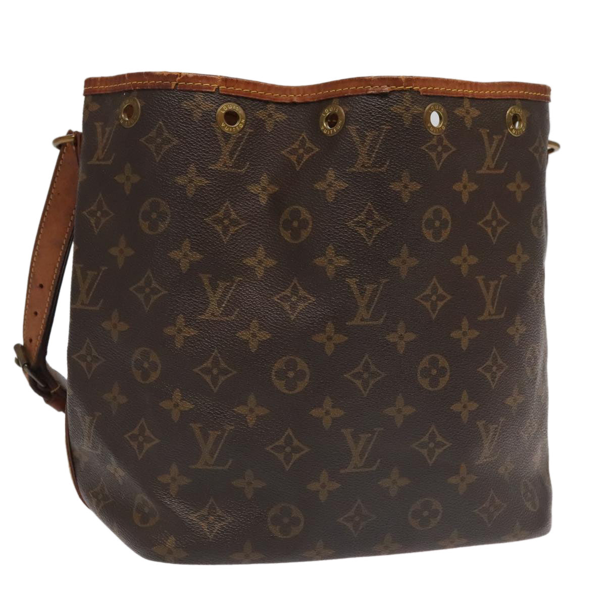 LOUIS VUITTON Monogram Petit Noe Shoulder Bag M42226 LV 95863