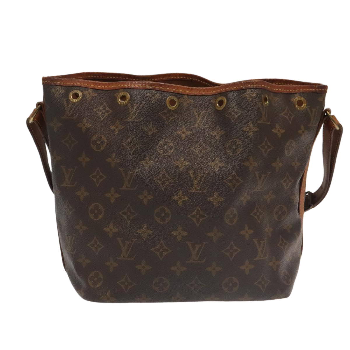 LOUIS VUITTON Monogram Petit Noe Shoulder Bag M42226 LV 95863