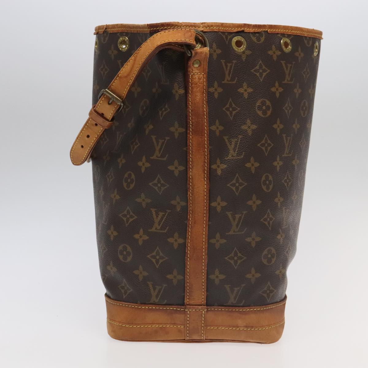 LOUIS VUITTON Monogram Noe Shoulder Bag M42224 LV 95865