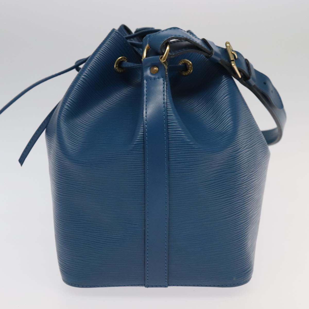 LOUIS VUITTON Epi Petit Noe Shoulder Bag Blue M44105 LV 95867