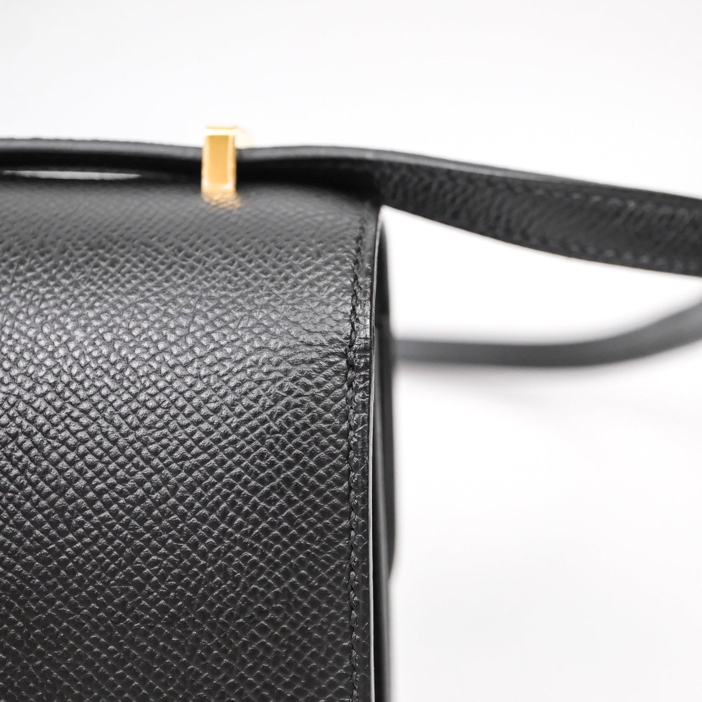 Hermès Constance Mini 18cm Black Epsom Gold Hardware